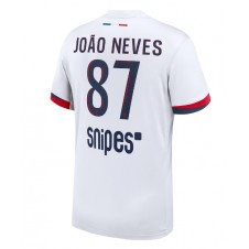 Paris Saint-Germain Joao Neves #87 Bortatröja 2025-26 Korta ärmar